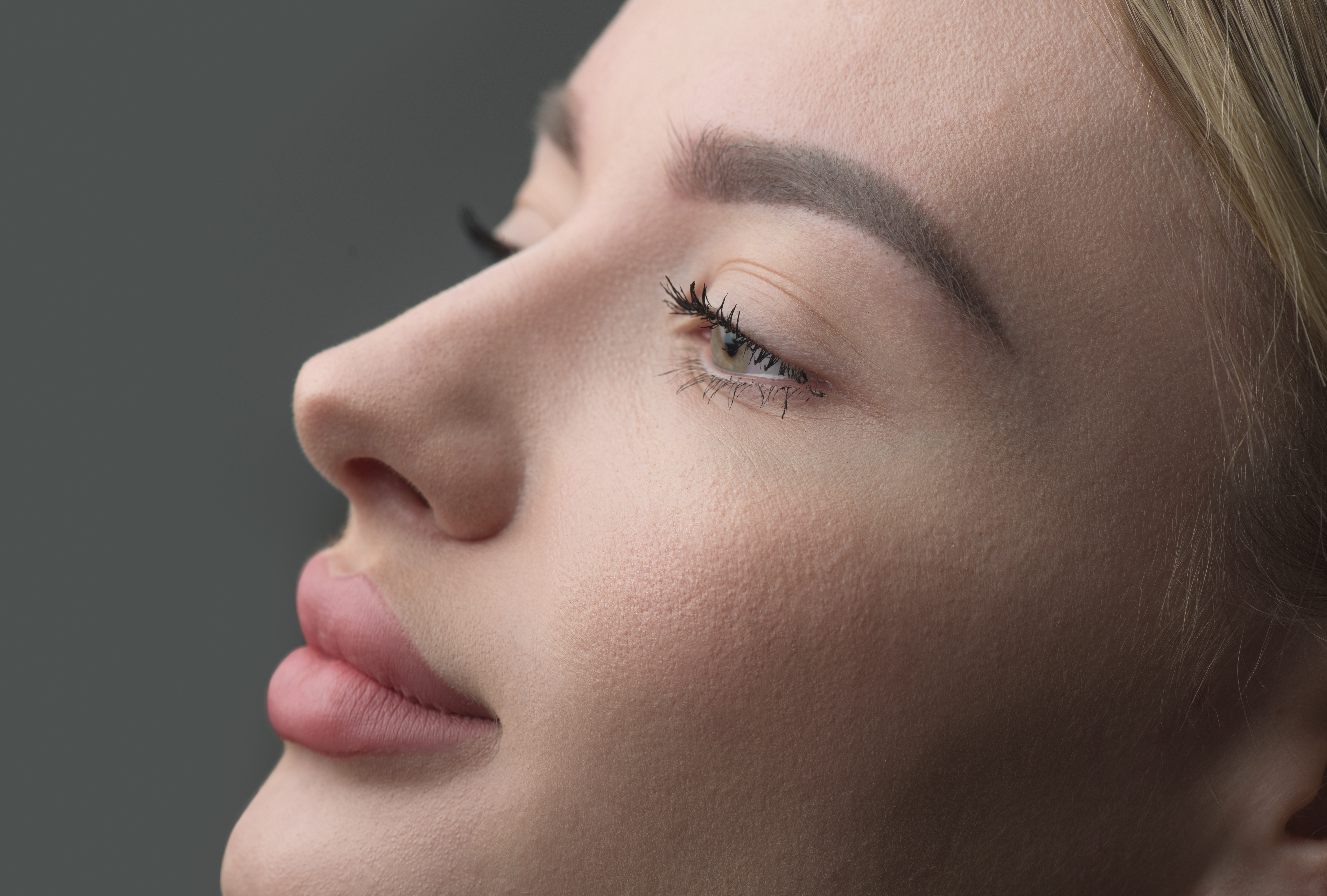 woman's nose